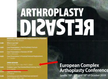 Arthroplasty DISASTER